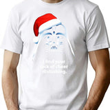 I Find Lack Of Cheer Disturbing Christmas Premium Heavyweight Cotton T-Shirt - White