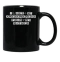 I Get My Awesomeness From My Mother Black Coffee Mug, Gift Coffee Mug - Black
