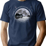 I Got A Peaceful Easy Feeling T-Shirt for Men & Women, T-Shirts Graphic Tee - Navy