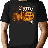 I Got Pegged At Cracker Barrel Old Country Store I Got Pegged At Cracker Premium Heavyweight Cotton T-Shirt - Black