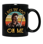 I Got The Poo On Me - Joe Dirt Vintage Gift For Fans Black Coffee Mug - Black