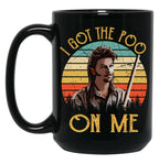I Got The Poo On Me - Joe Dirt Vintage Gift For Fans Black Coffee Mug