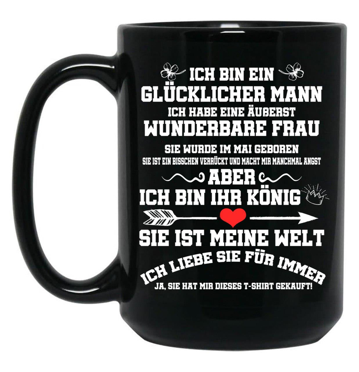 I Have An Extremely Wonderful Wife Gift Black Gift Coffee Mug