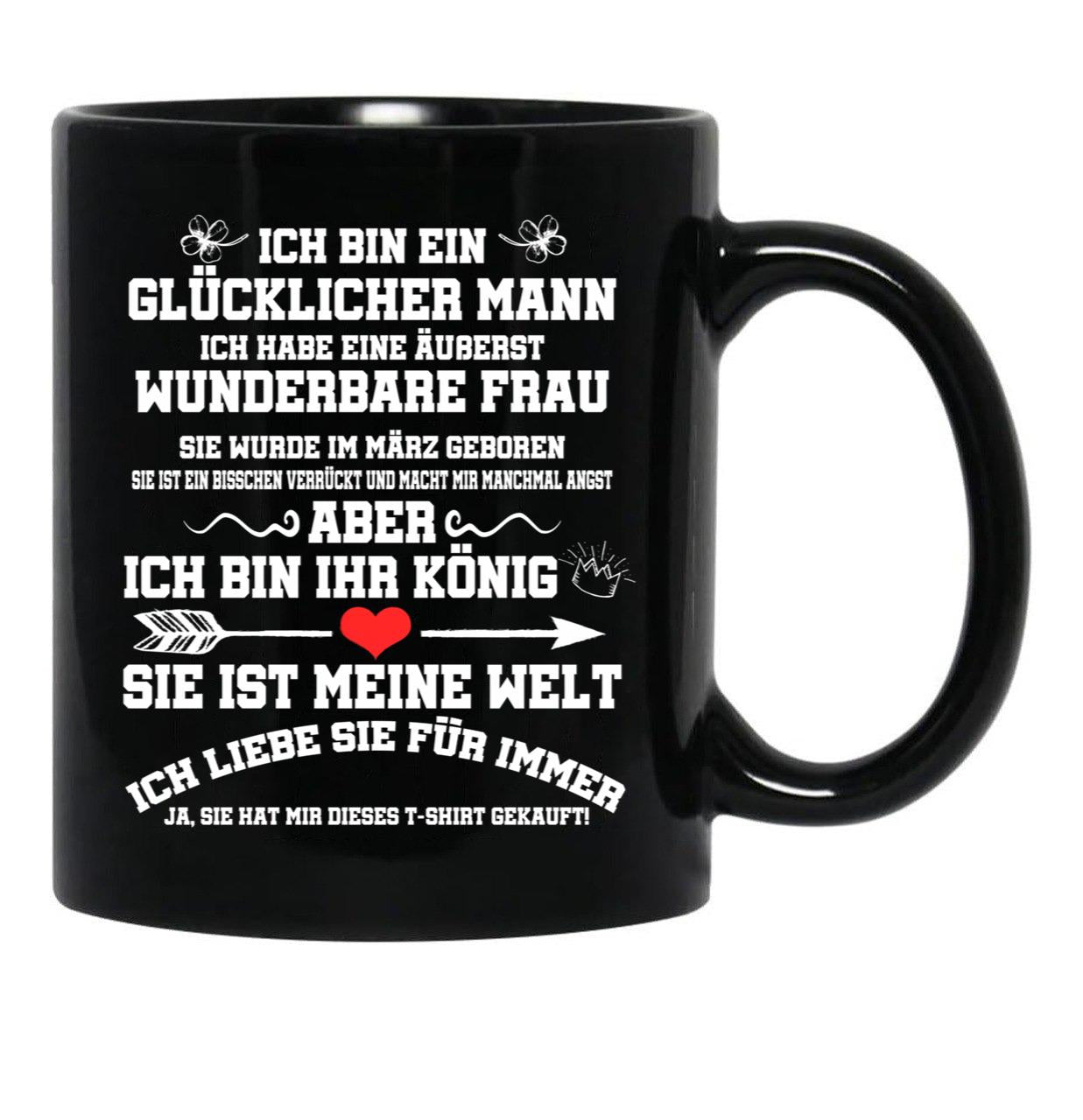 I Have An Extremely Wonderful Woman Black Gift Coffee Mug - Black