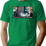 I Have To Eat So I Can Take My Back Pill Christmas Vacation Premium Heavyweight Cotton T-Shirt - Green
