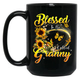 I Have Two Titles Mom And Nana And I Rock Them Mother'S Day Black Gift Coffee Mug