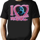 I Heart Art T-Shirt for Men & Women, T-Shirts Graphic Tee - Black