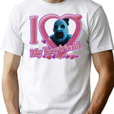 I Heart Art T-Shirt for Men & Women, T-Shirts Graphic Tee - White