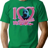 I Heart Art T-Shirt for Men & Women, T-Shirts Graphic Tee - Green
