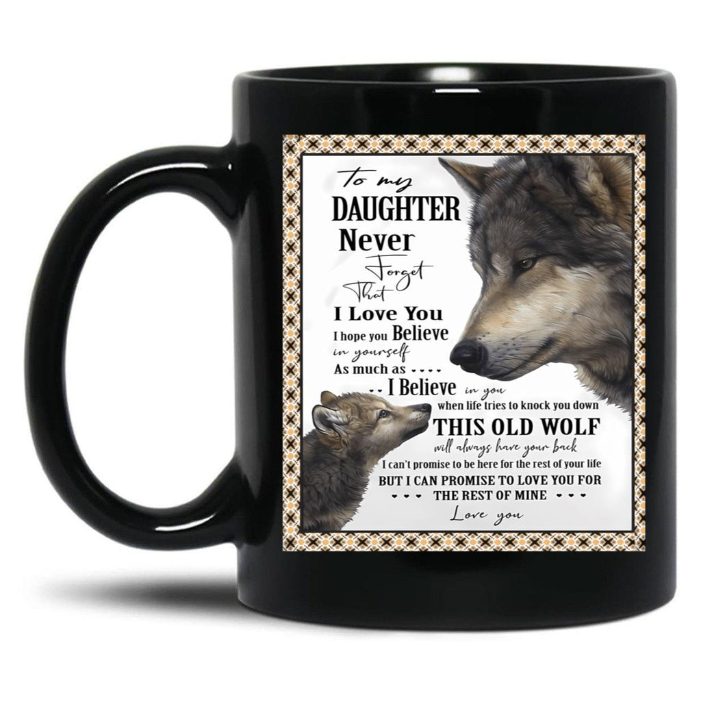 I Hope You Believe In Yourself Black Gift Coffee Mug