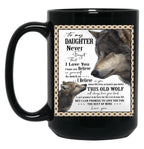 I Hope You Believe In Yourself Black Coffee Mug