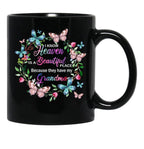 I Know Heaven Is A Beautiful Place Because They Have Have Grandma Black Gift Coffee Mug - Black