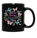 I Know Heaven Is A Beautiful Place Because They Have Have Mom Black Coffee Mug - Black