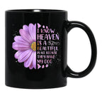 I Know Heaven Is A Beautiful Place Because They Have My Dog Black Gift Coffee Mug - Black