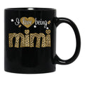 I Love Being Mimi Mimi Grandmas Gift Black Gift Coffee Mug - Black