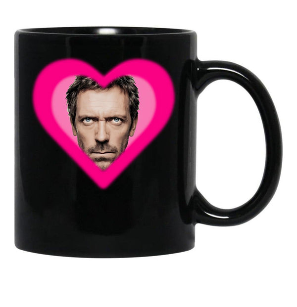I Love House Md Black Coffee Mug, Gift Coffee Mug - Black