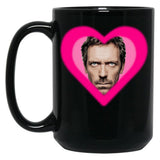 I Love House Md Black Coffee Mug, Gift Coffee Mug