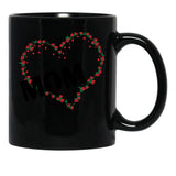 I Love Mom Funny Gift Mothers Day Gifts Black Gift Coffee Mug - Black
