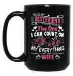 I Love My Future Husband Love Husband Black Gift Coffee Mug