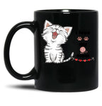 I Love My Mom (41) Black Coffee Mug