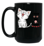 I Love My Mom (41) Black Coffee Mug