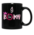 I Love Romy Black Coffee Mug - Black