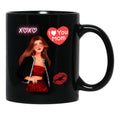 I Love You Mom - Mother'S Day Black Coffee Mug - Black