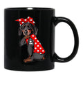 I Love You Mom (33) Black Coffee Mug - Black