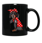 I Love You Mom (33) Black Coffee Mug - Black