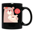 I Love You Mom (34) Black Coffee Mug - Black