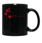 I Love You More Black Gift Coffee Mug - Black