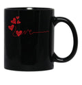 I Love You More Black Coffee Mug - Black