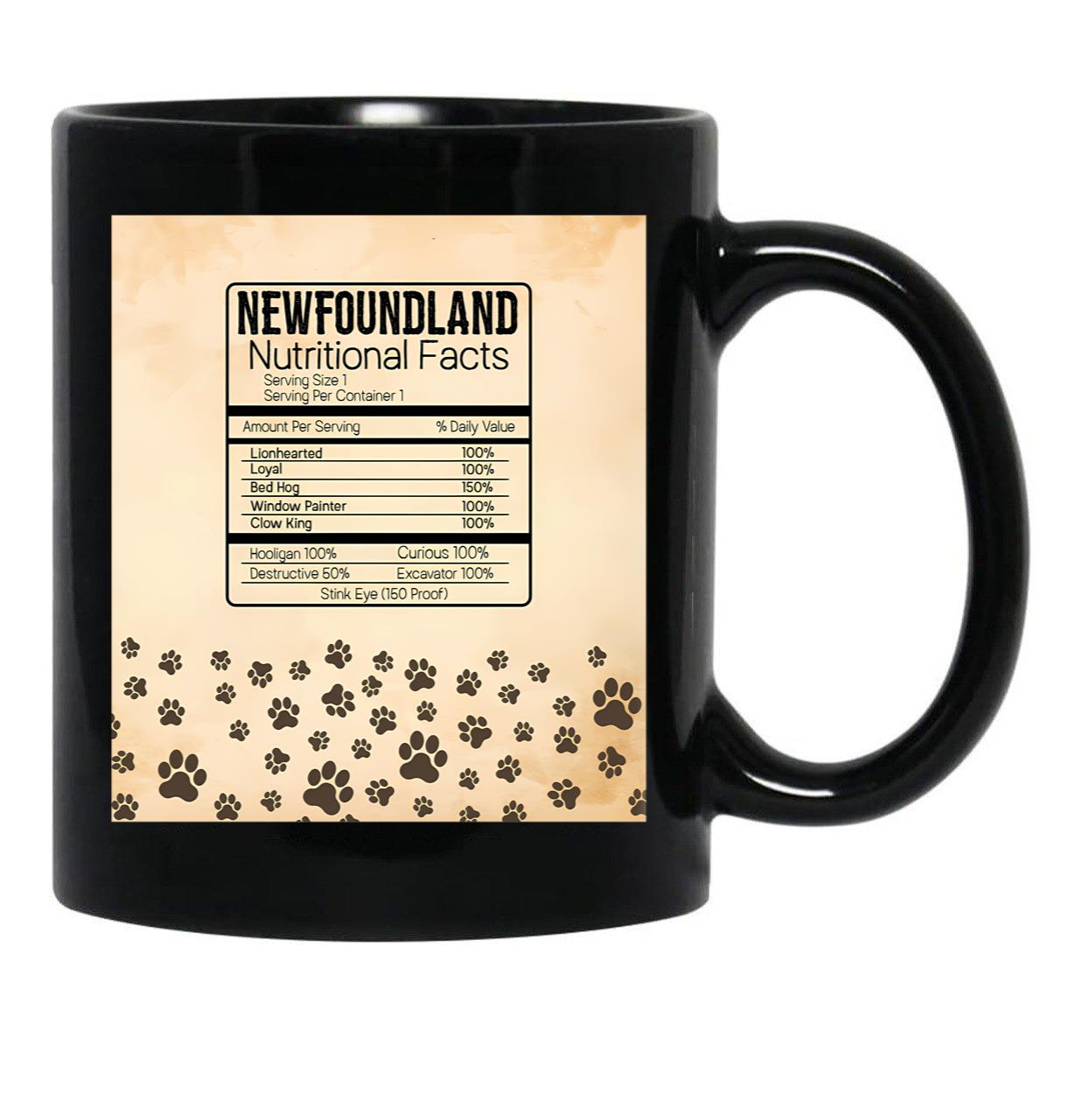 I Love You My Granddaughter Grandma Black Coffee Mug - Black