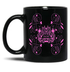 I Love You My Mom Forever Gift Design (1) Black Coffee Mug