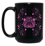 I Love You My Mom Forever Gift Design (1) Black Coffee Mug