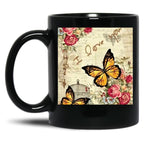 I Love You (1) Black Coffee Mug