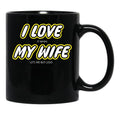 I Love Black Gift Coffee Mug - Black