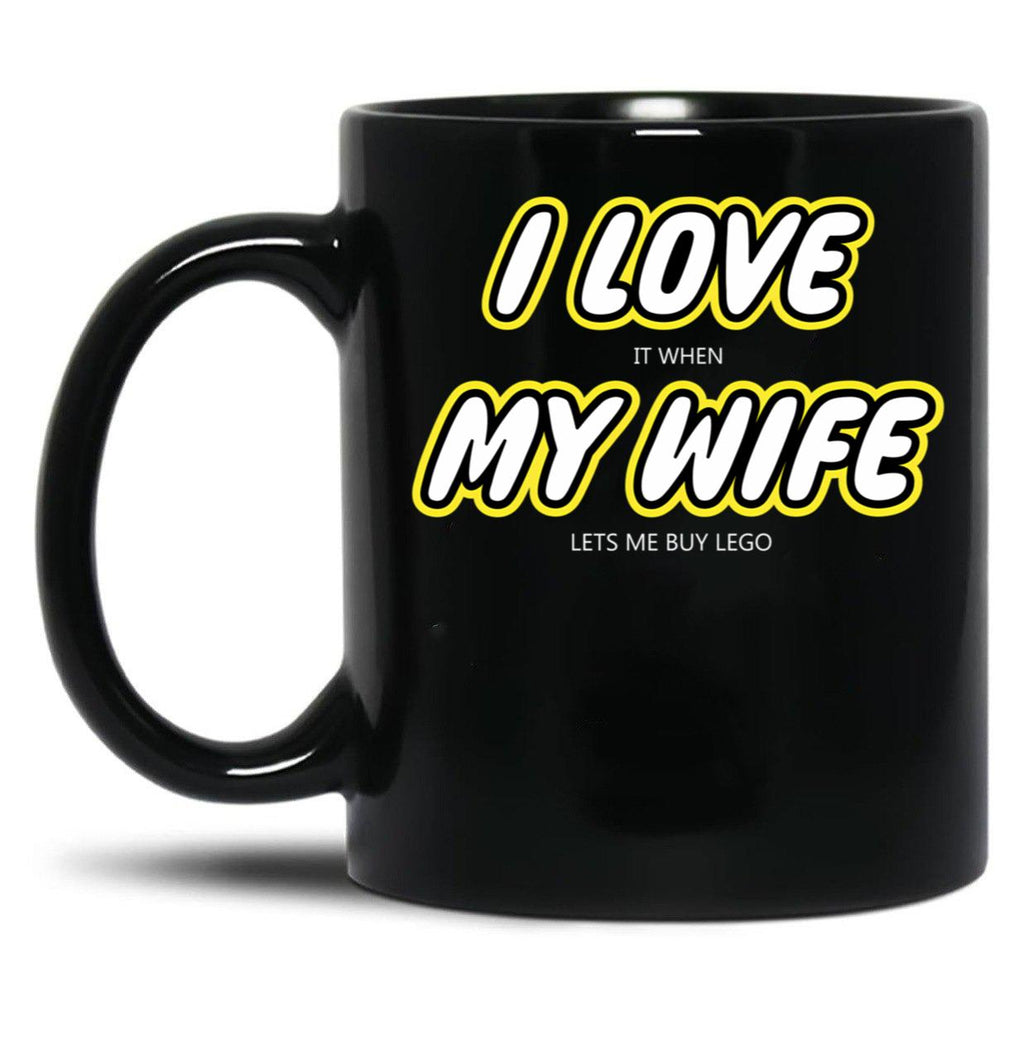 I Love Black Gift Coffee Mug
