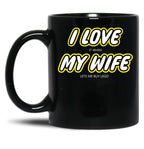 I Love Black Gift Coffee Mug