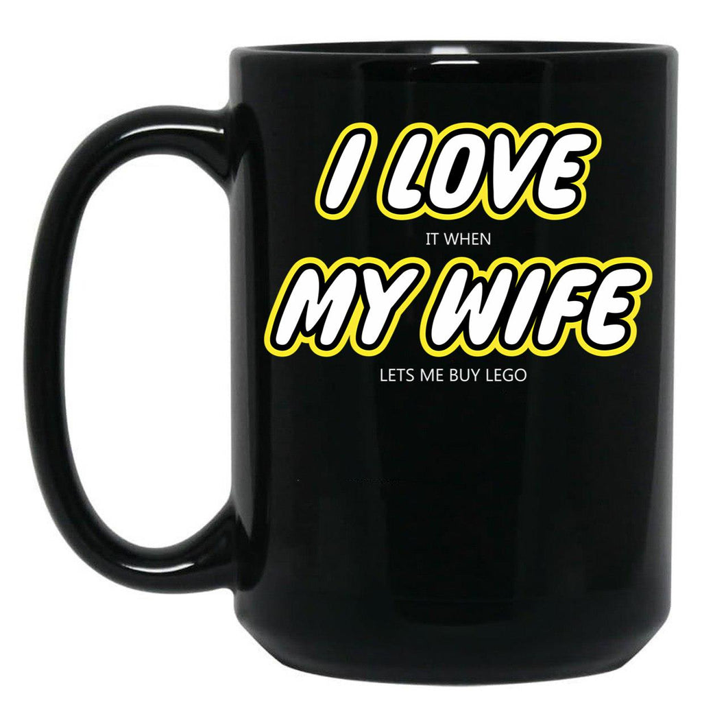 I Love Black Coffee Mug