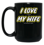 I Love Black Coffee Mug