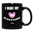 I Make My Mom Sad With My Choices (Every Day) Black Coffee Mug - Black