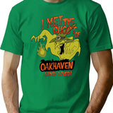 I Met The Ghost of Oakhaven and Lived Premium Heavyweight Cotton T-Shirt - Green
