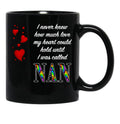 I Never Knew How Much Love My Heart Could Hold... Nan - Black By Amanda M Lucas Black Coffee Mug - Black