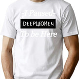 I Paused Deepwoken to Be Here Premium Heavyweight Cotton T-Shirt - White
