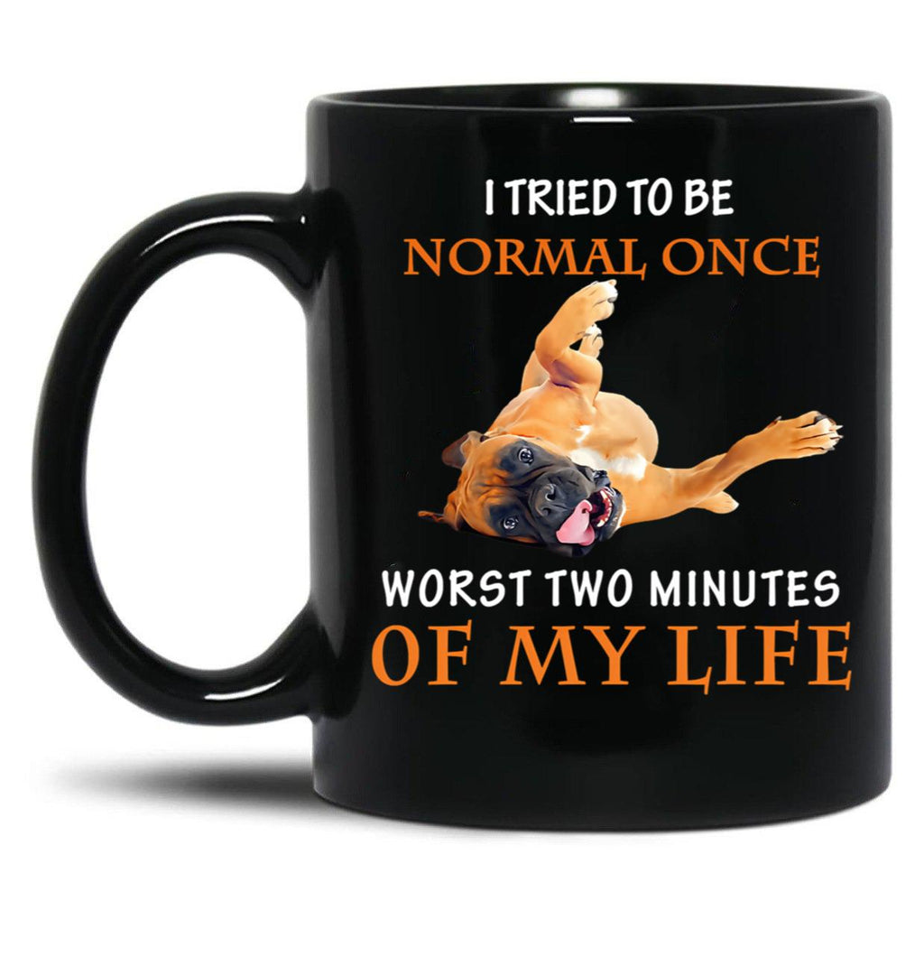 I Tried To Be Normal Once Worst Two Black Coffee Mug