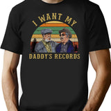 I Want My Daddy Records Unisex  Sanford And Son Premium Heavyweight Cotton T-Shirt - Black