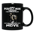 I Was Born In August Black Coffee Mug - Black