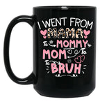 I Went From Mama To Mommymombruh Black Coffee Mug