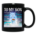 I Would Use My Last Breath To Say I Love You Black Coffee Mug - Black